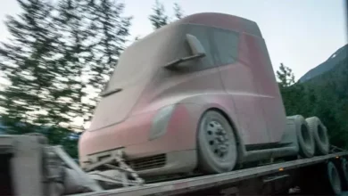 Tesla Semi Kamyon, Kış Testinden Dönerken Görüntülendi