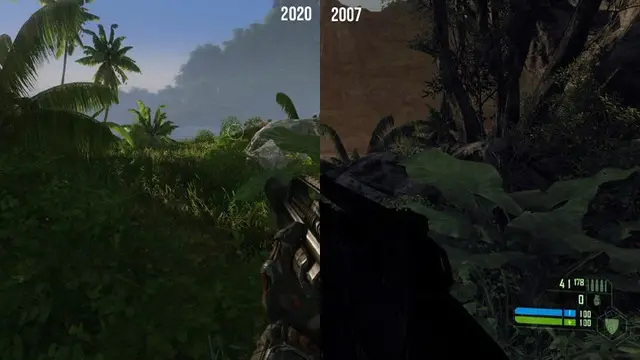 İlk Crysis ve Crysis Remastered Görsel Karşılaştırma