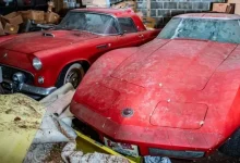 Bir Ahırda Bulunan 50 Klasik Araba Açık Artırmaya Çıkıyor