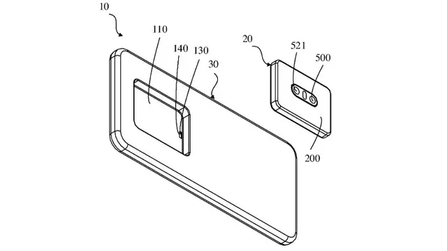 OPPO'dan Çıkarılabilir Kameraya Sahip Telefon Patenti