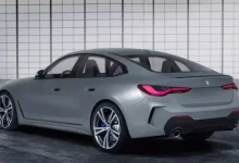 2021 Model BMW 4 Gran Coupe Serisi İçin Tasarım Görselleri