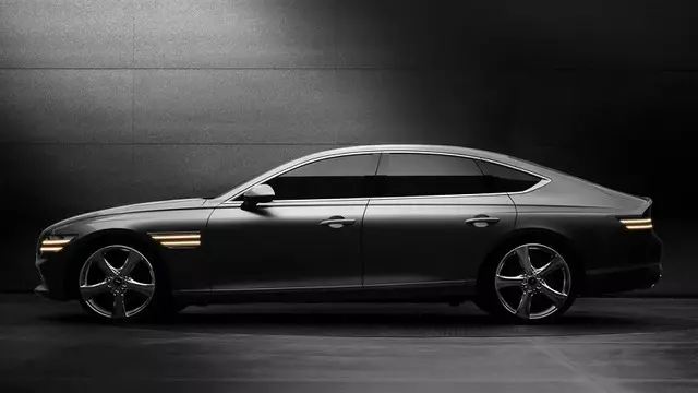 Genesis G80'in Lüks Tasarımını Gösteren Fotoğraflar