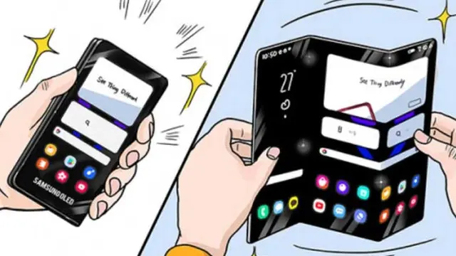 Samsung Display, İki Kez Katlanan Ekran Geliştiriyor 1 Samsung Display, İki Kez Katlanan Ekran Geliştiriyor