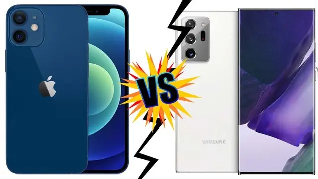 iPhone 12 ile Galaxy Note20 Ultra Karşı Karşıya (Video)