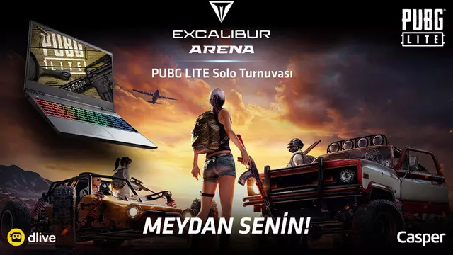 Excalibur Arena PUBG Lite Turnuvası, 19 Eylül'de Başlıyor