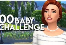 Bir YouTuber, Sims 4'te 100 Bebek Challenge'ını Tamamladi