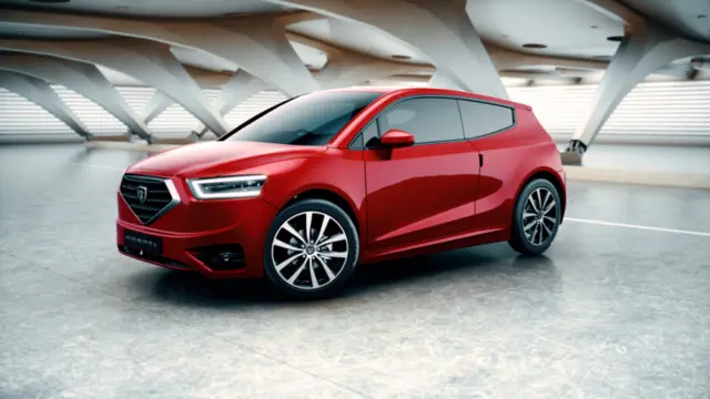 KKTC'nin Yerli ve Elektrikli Otomobili GÜNSEL B9 Tanıtıldı