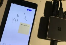 Windows 10'lu Lumia 950XL'de Surface Hub OS Çalıştırıldı