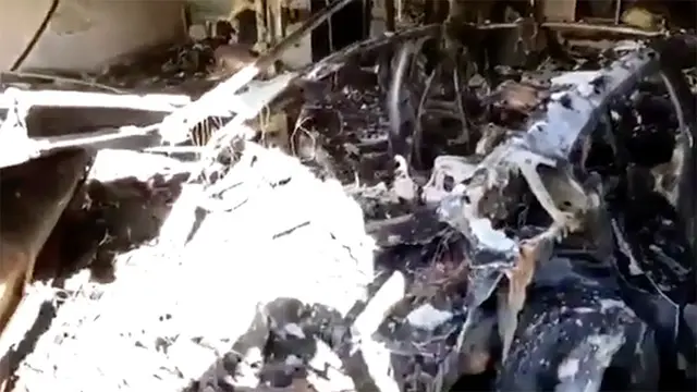 Porsche Taycan’ın Yangın Sonrası Görüntüleri (Video)