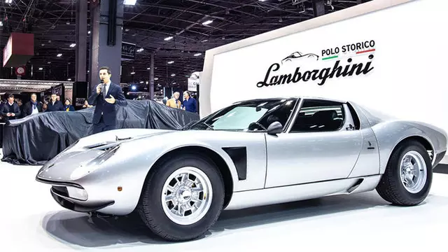 Ender Miura SVJ Otomobil, Retro Otomobil Fuarında Sergilendi 1 Nadir Miura SVJ Araba, Retro Otomobil Fuarında Sergilendi