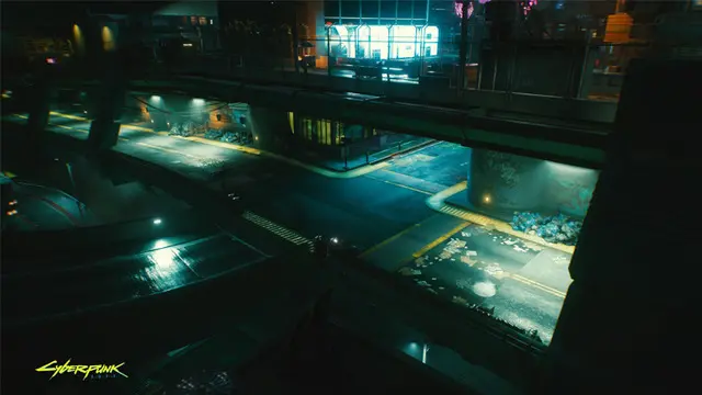 Cyberpunk 2077'de Işın İzleme Teknolojisini Gösteren Video