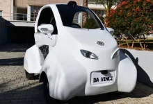 KKTC'nin Elektrikli Otomobili Da Vinci Tanıtıldı