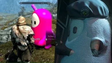 Skyrim ve Resident Evil 3'e Fall Guys Modu Yayınlandı