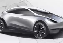 Tesla'nın Yeni Elektrikli Otomobilinden İlk Görüntü