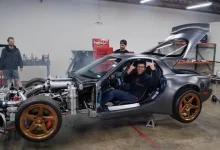 Dünyanın İlk Dört Çeker Mazda RX-7'sinin Test Videosu