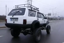 Bir Adam, Baba Yadigarı 96 Model Kartal'ı 4x4 Cipe Çevirdi