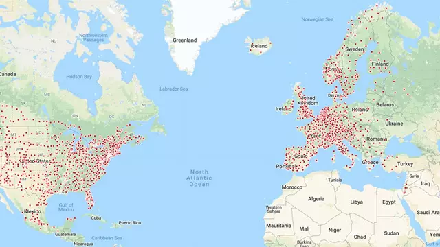 Tesla, Güncel Supercharger Noktalarını Açıkladı