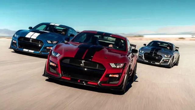 Ford Mustang Shelby GT500 ve Ford GT, Drag Yarışına Tutuştu