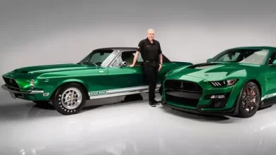 2020 Ford Mustang Shelby GT500 Yeşil Rengine Kavuştu