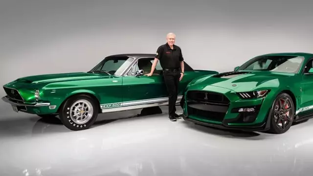 2020 Ford Mustang Shelby GT500 Yeşil Rengine Kavuştu