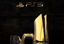 24 Ayar Altın Kaplama PlayStation 5