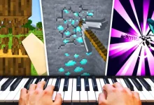 Piyano Kullanarak Minecraft’ı Bitirmeyi Başaran Oyuncu