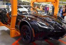 Önden Motorlu Son Chevrolet Corvette'nin Fotoğrafı