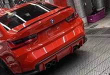 Yeni Nesil BMW M3, Ateş Kırmızısı Rengiyle Görüntülendi