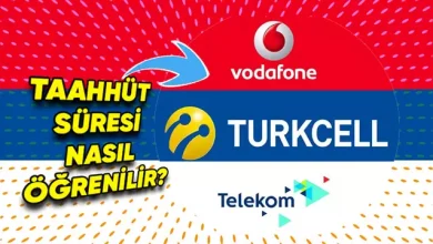 Turkcell, Vodafone, Türk Telekom Taahhüt Sorgulama İşlemleri