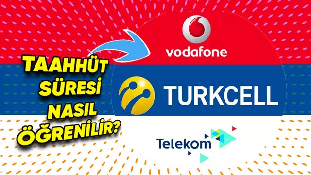 Turkcell, Vodafone, Türk Telekom Taahhüt Sorgulama İşlemleri
