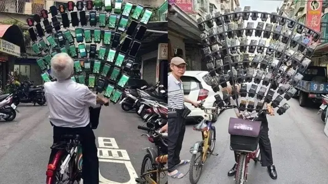 Pokémon GO Oynamak İçin Onlarca Telefon Kullanan Adam