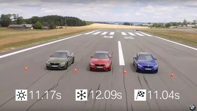 BMW, Lastiklerin Farkını Drag Yarışıyla Açıkladı