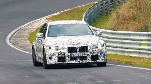 2021 BMW M3, Nürburgring Pistinde Görüntülendi