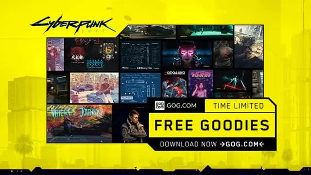 GOG'dan Kısa Süreliğine Ücretsiz Cyberpunk 2077 Koleksiyonu