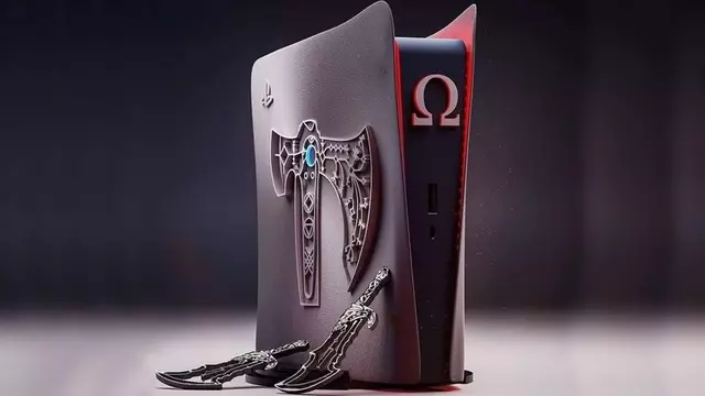 God of War Temalı PlayStation 5 Tasarımı