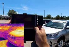 Arabaların Ne Kadar Isındığını Gösteren Termal Video