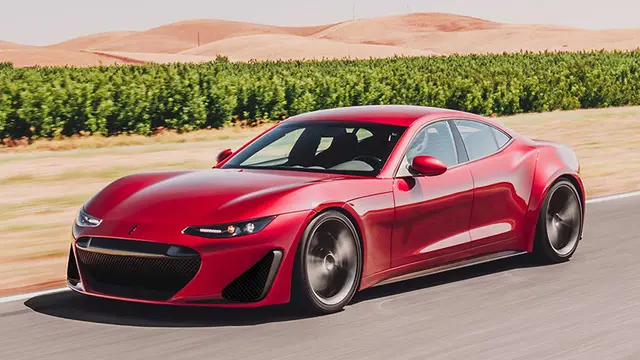 1.200 Beygirlik Dört Motorlu Elektrikli Araba: Drako GTE