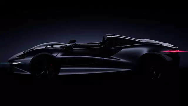 McLaren Speedster İçin Tanıtım Görseli Yayınlandı