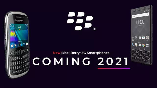 2021 Yılında BlackBerry Markalı Telefonlar Gelecek
