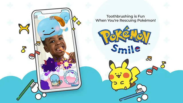 Diş Fırçalamaya Teşvik Eden Yeni Mobil Oyun: Pokemon Smile