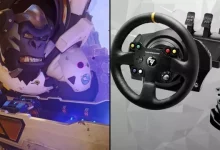 Bir Twitch Yayıncısı, Direksiyon Setiyle Overwatch Oynadı