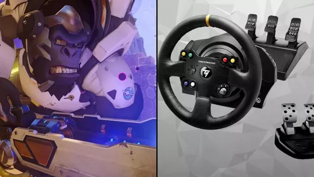 Bir Twitch Yayıncısı, Direksiyon Setiyle Overwatch Oynadı