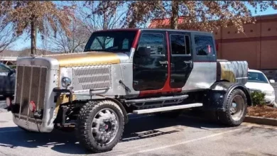 Görünce 'Mad Max’te miyiz?' Sorusunu Sorduran Kamyonet