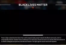 Apex Legends’ta ‘Black Lives Matter’ Mesajı Gösteriliyor