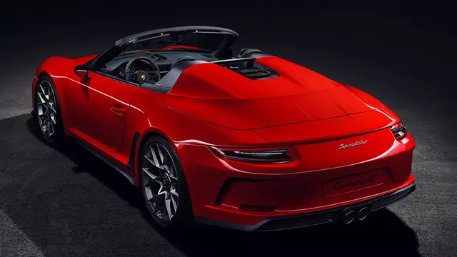 Porsche Yeni Göz Bebeği 911 Speedster'ı Tanıttı