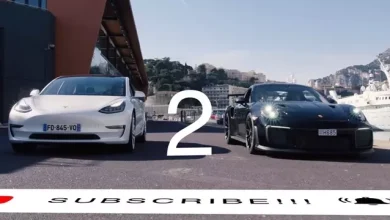 Tesla Model 3 - Porsche 911 GT2 RS Kapışması (Video)