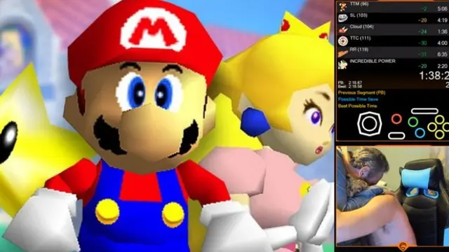 Simply, Super Mario 64 Oyununda Dünya Rekoru Kırdı