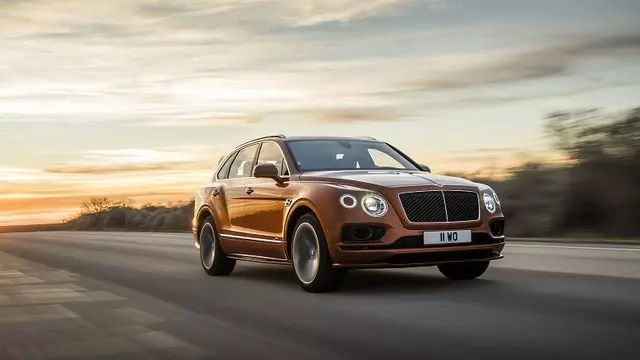 Bentley, Dünyanın En Hızlı SUV'unu Üretti