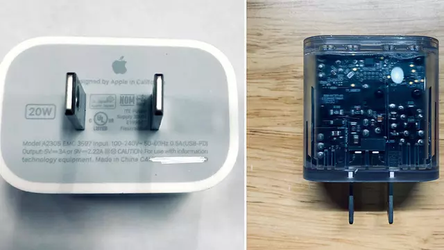 iPhone 12'nin 20W Şarj Cihazının Fotoğrafları Paylaşıldı