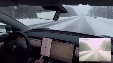 Tesla Otomatik Pilotunun Kar Fırtınası ile İmtihanı (Video)